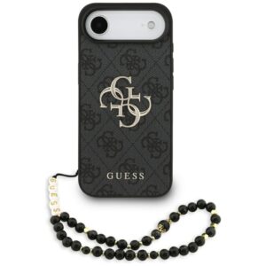 Kitos prekės Guess  Guess 4G Strap 4G Classic Logo case for iPhone Air - black 