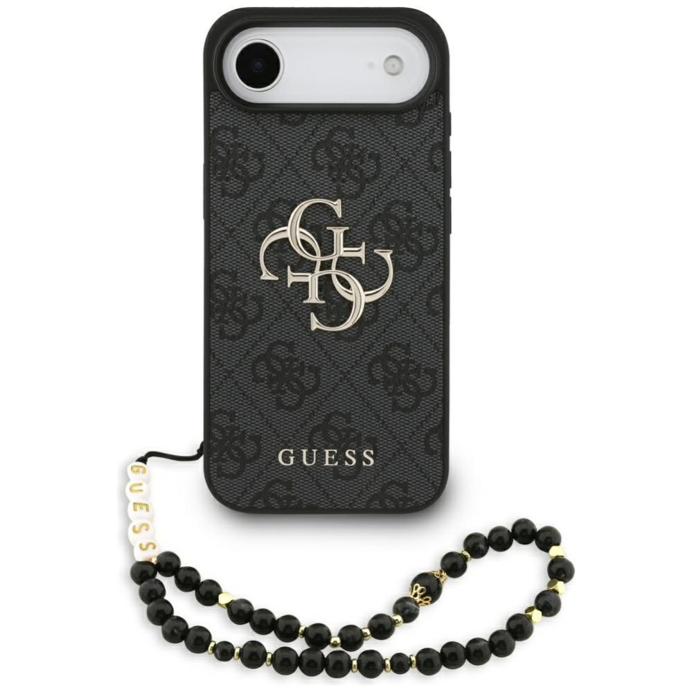 Citas preces Guess Guess 4G Strap 4G Classic Logo case for iPhone Air - black