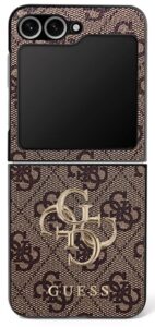 Kitos prekės Guess  Guess Big 4G Logo Classic Logo Case for Samsung Galaxy Z Flip 7 - Brown 