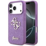 Other goods Guess  Guess Fixed Glitter Big 4G case for iPhone 17 Pro - purple 