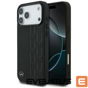 Muud kaubad Mercedes-Benz  Mercedes Leather Laurel Leaves MagSafe Case for iPhone 17 Pro Max - Black 