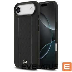 Muud kaubad Mercedes-Benz  Mercedes Leather Star Pattern Stripes MagSafe case for iPhone Air - black 
