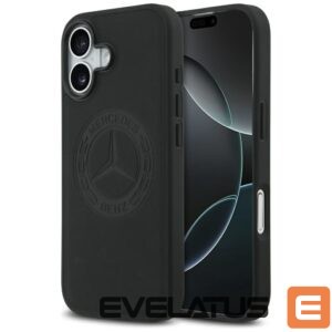 Muud kaubad Mercedes-Benz  Mercedes Leather Vintage Logo MagSafe Case for iPhone 17 - Black 