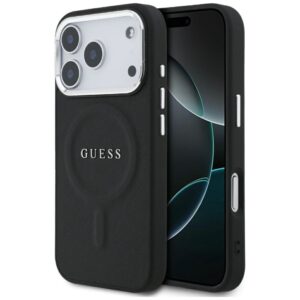 Kitos prekės Guess  Guess Classic Logo MagSafe Case for iPhone 17 Pro - Black 