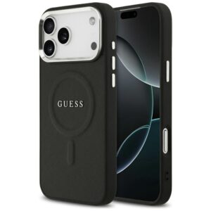 Kitos prekės Guess  Guess Classic Logo MagSafe Case for iPhone 17 Pro Max - Black 