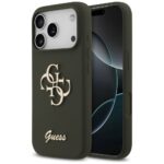 Muud kaubad Guess  Guess Silicone Big 4G Script Case for iPhone 17 Pro - Green 