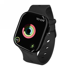 Kitos prekės Decoded  Decoded Silicone Ares Splice Band for Apple Watch 40/41/42mm - Black 