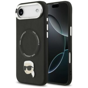 Citas preces Karl Lagerfeld  Karl Lagerfeld Karl Pin MagSafe Case for iPhone Air - Black 