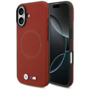 Kitos prekės BMW  BMW M FW Metal Logo MagSafe Case for iPhone 17 - Red 