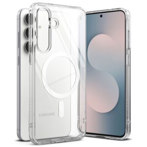 Kitos prekės Ringke  Ringke Fusion Magnetic MagSafe Case for Samsung Galaxy S25 FE - Clear 