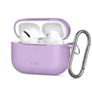 Citas preces Tech-Protect  Tech-Protect Silicone Hook Case for AirPods Pro - Purple 