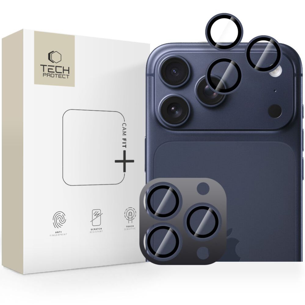Muud kaubad Tech-Protect Tech-Protect Camring Fit+ Camera Cover for iPhone 14 Pro / Max / 15 Pro / Max / 16 Pro / Max / 17 Pro / Max - Blue