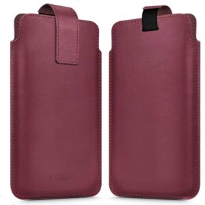 Citas preces Tech-Protect  Tech-Protect SM65 case for 6.0-6.9" smartphones - burgundy 