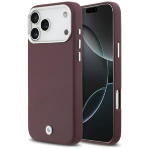 Kitos prekės BMW  BMW Sign Full Wrapped Metal MagSafe Case for iPhone 17 Pro Max - Red 