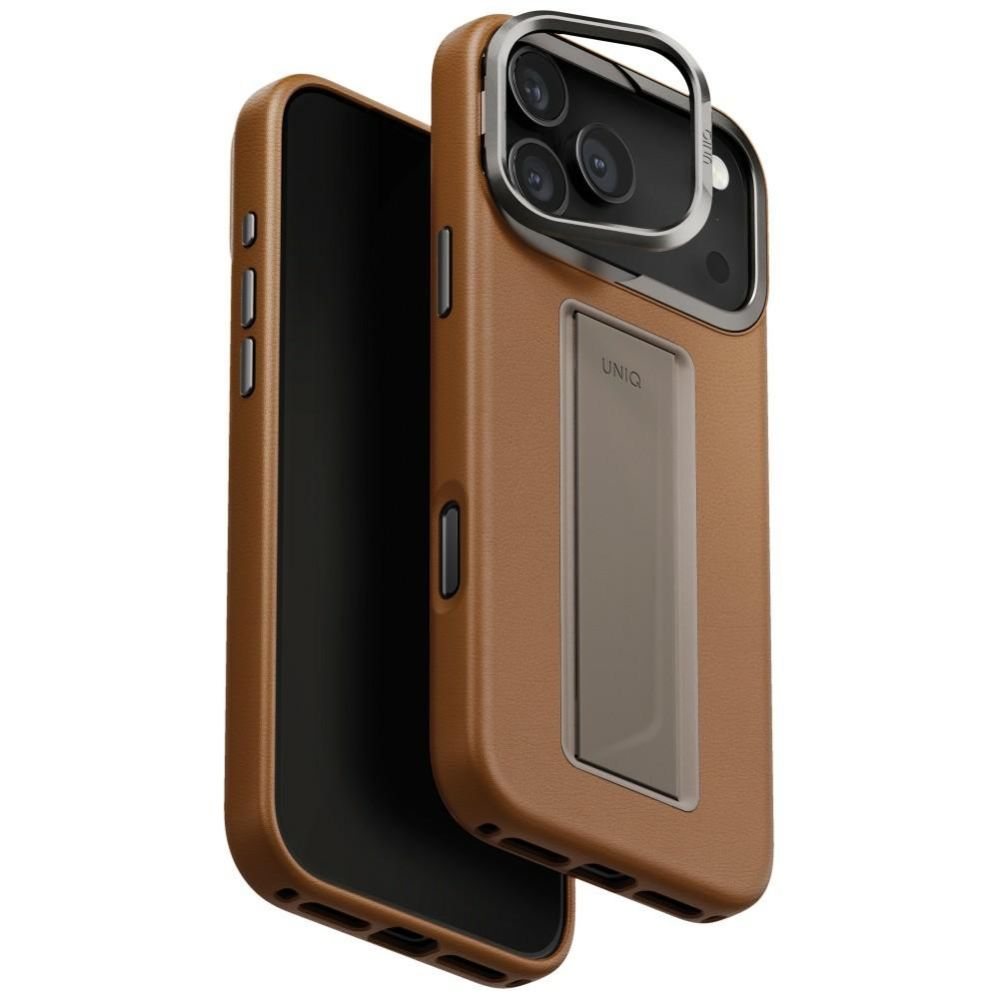 Citas preces UNIQ Uniq Heldro Pro Magclick Charging Case for iPhone 17 Pro Max - Brown