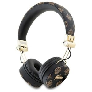Kitos prekės Guess  Guess Bluetooth ENC GUBH70EPOSMK on-ear headphones black/black Peony Script Round Shape 
