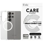 Muud kaubad Panzer Glass  CARE by PanzerGlass Flagship Urban Combat White QI Case for Samsung Galaxy S25 Ultra - Transparent 