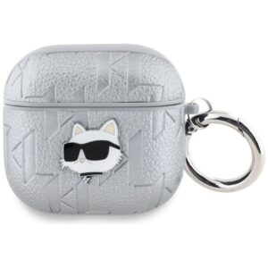Citas preces Karl Lagerfeld  Karl Lagerfeld Monogram Choupette Head case for AirPods 4 - silver 