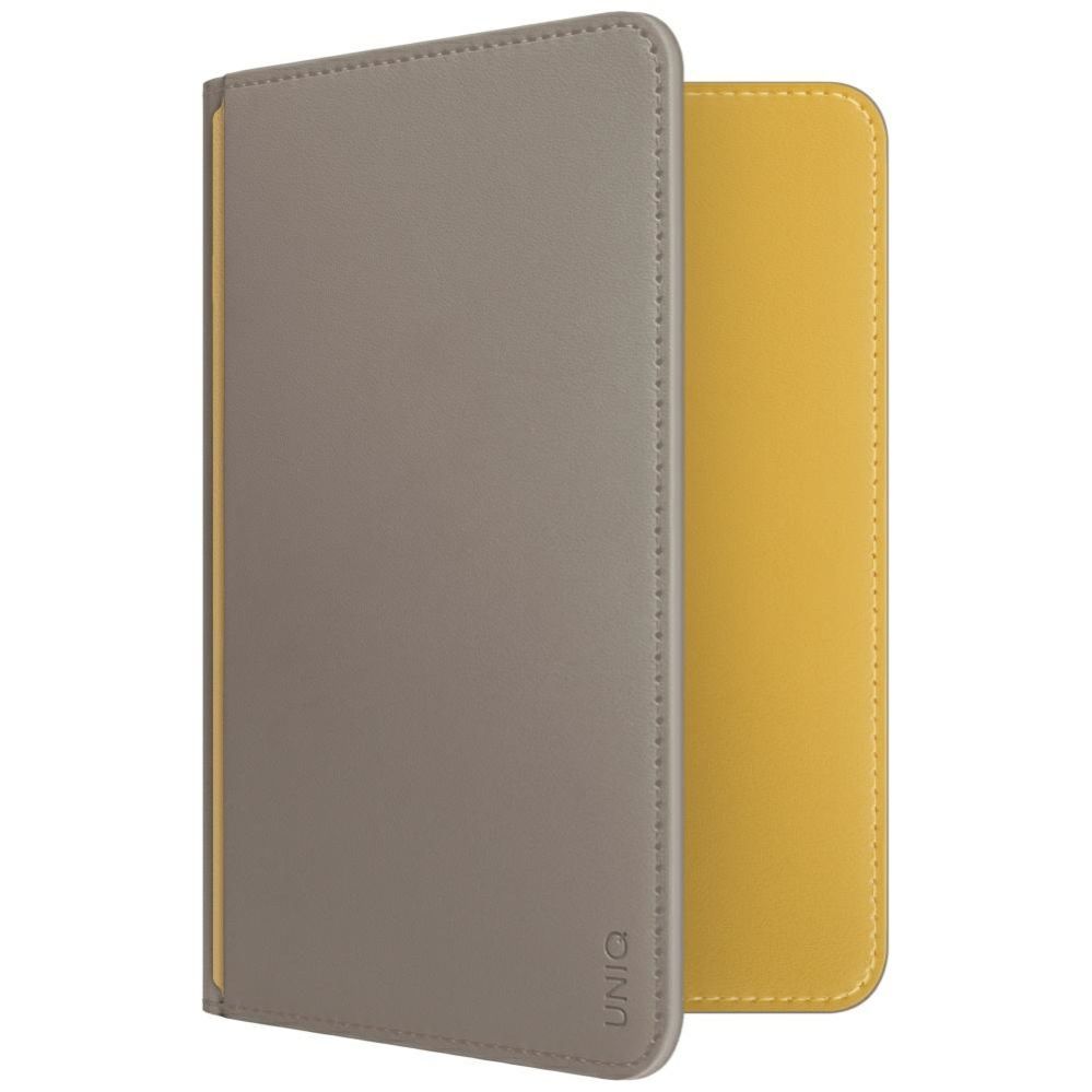 Citas preces UNIQ Uniq Belmont RFID Blocking Passport Case - Grey/Yellow