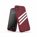 Kitos prekės Adidas  Adidas OR Molded PU Suede case for iPhone X / XS - burgundy 