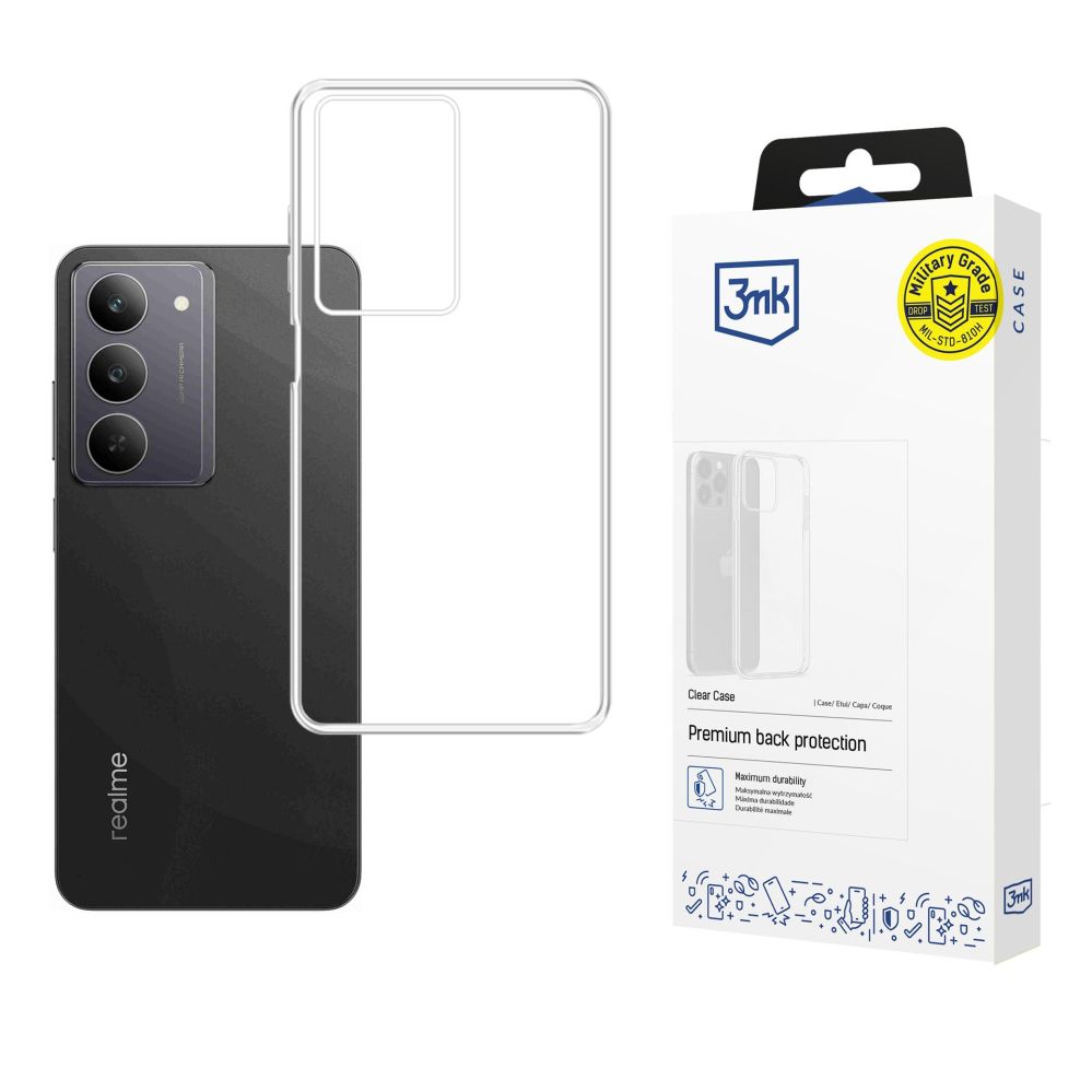 Muud kaubad 3MK 3mk Clear Case for Realme 14x - transparent