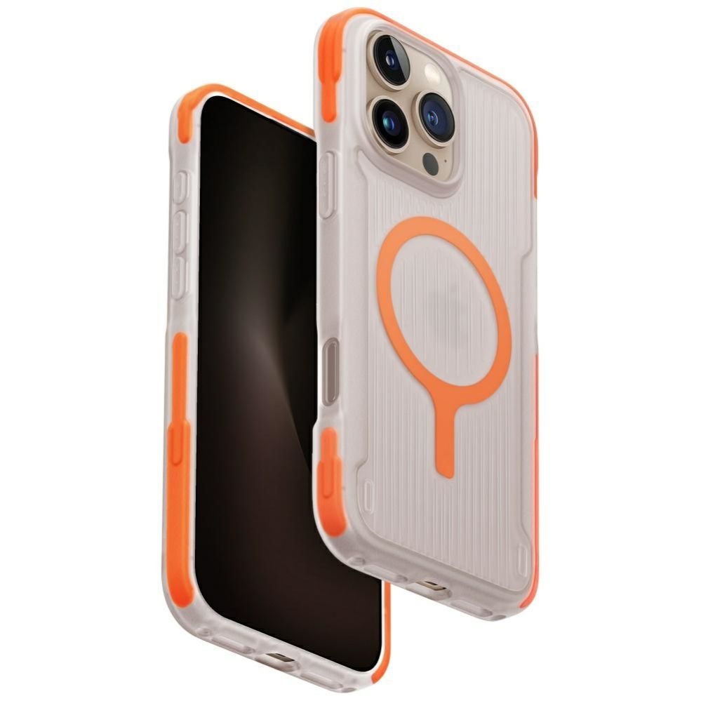 Muud kaubad UNIQ Uniq Combat Active Magclick Charging Case for iPhone 16 Pro Max - Orange