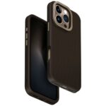Kitos prekės UNIQ  Uniq Keva Max Magclick Charging Camera Stand Case for iPhone 16 Pro - Brown 