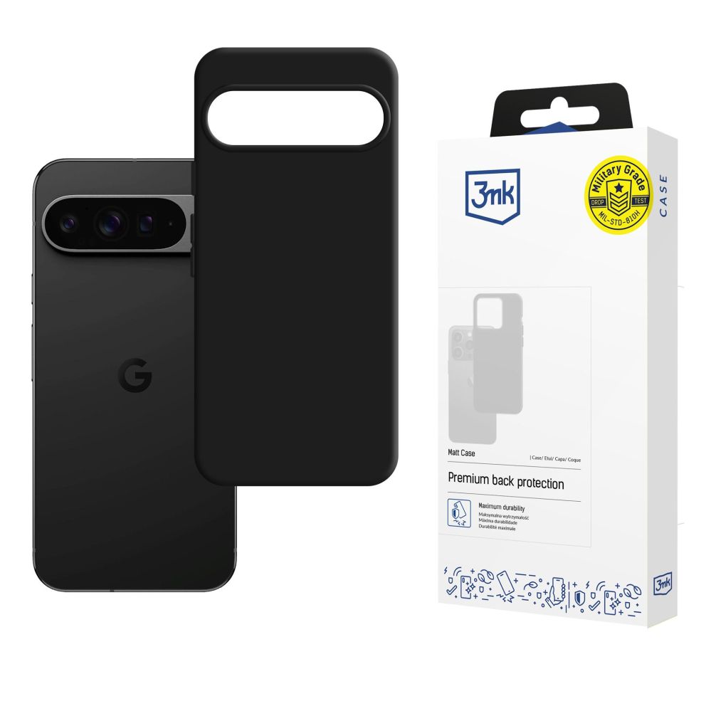 Muud kaubad 3MK 3mk Matt Case for Google Pixel 10 Pro XL - Matte Black