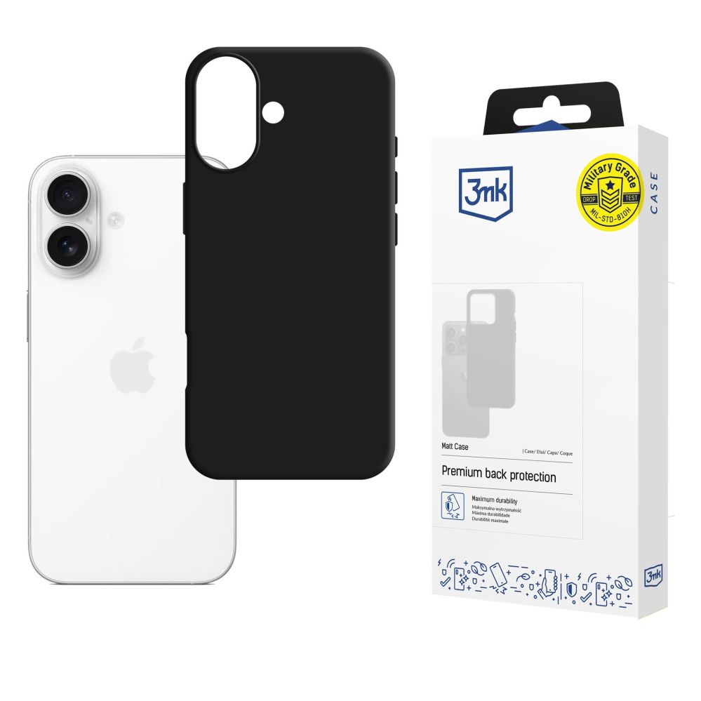 Other goods 3MK 3mk Matt Case for Apple iPhone 17 - Black