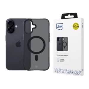 Kitos prekės 3MK  3mk Smoke MagCase for iPhone 17 - Black Semi-Transparent 