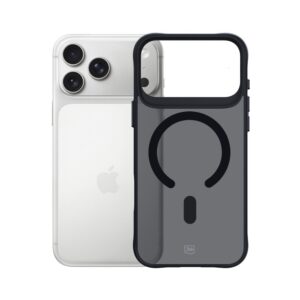 Kitos prekės 3MK  3mk Smoke MagCase for iPhone 17 Pro Max - Black Semi-Transparent 