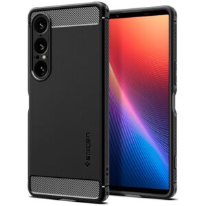 Citas preces Spigen  Spigen Rugged Armor Case for Sony Xperia 1 VII - Matte Black 