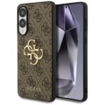 Muud kaubad Guess  Guess Big 4G Logo Classic Logo Case for Samsung Galaxy S25 Edge - Brown 