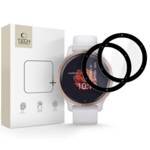 Citas preces Tech-Protect  Tech-Protect Glass Flex+ 2-pack hybrid glass for Garmin Venu 2S - black 
