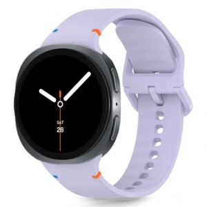 Citas preces Tech-Protect  Tech-Protect Silicone Strap for Samsung Galaxy Watch 40/44/46 mm - Purple 