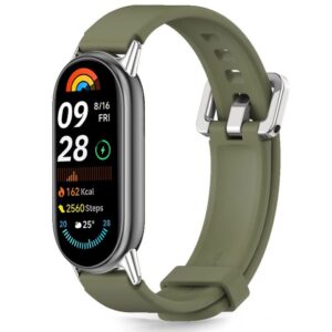 Citas preces Tech-Protect  Tech-Protect IconBand Classic strap for Xiaomi Smart Band 8 / 9 / 10 / NFC - green 