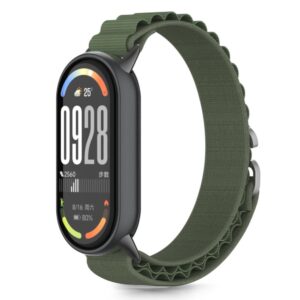 Citas preces Tech-Protect  Tech-Protect Nylon Pro Strap for Xiaomi Smart Band 8 / 9 / 10 / NFC - Green 