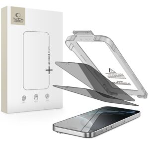 Citas preces Tech-Protect  Tech-Protect Quick Set Spy+ Privacy Glass 2-pack for iPhone 16 Pro 