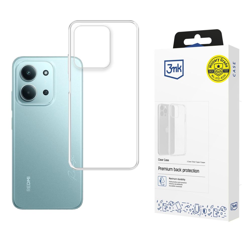 Muud kaubad 3MK 3mk Clear Case for Xiaomi Redmi 15C - transparent