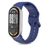 Kitos prekės Tech-Protect  Tech-Protect Silicone Sport Strap for Xiaomi Smart Band 8 / 9 / 10 / NFC - Blue 