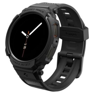 Kitos prekės Spigen  Spigen Rugged Armor Pro Strap for Samsung Galaxy Watch 8 40mm - Matte Black 