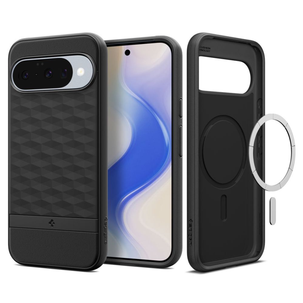 Citas preces Spigen Spigen Parallax Mag MagSafe Case for Google Pixel 10/10 Pro - Matte Black