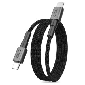 Kitos prekės Tech-Protect  Tech-Protect Ultraboost DNA MagTwist USB-C PD Cable 100W / 5A 200 cm - Gray 