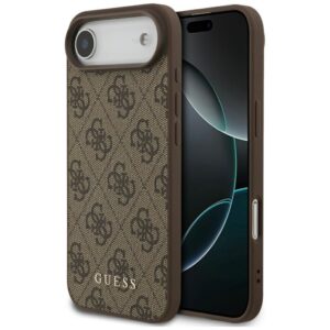 Kitos prekės Guess  Guess 4G Classic Case for iPhone 17 Air - Brown 