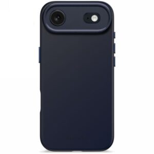Citas preces Decoded  Decoded AntiMicrobial Silicone Backcover MagSafe Case for iPhone 17 Air - Navy Blue 