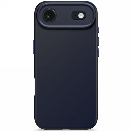 Muud kaubad Decoded Decoded AntiMicrobial Silicone Backcover MagSafe Case for iPhone 17 Air - Navy Blue