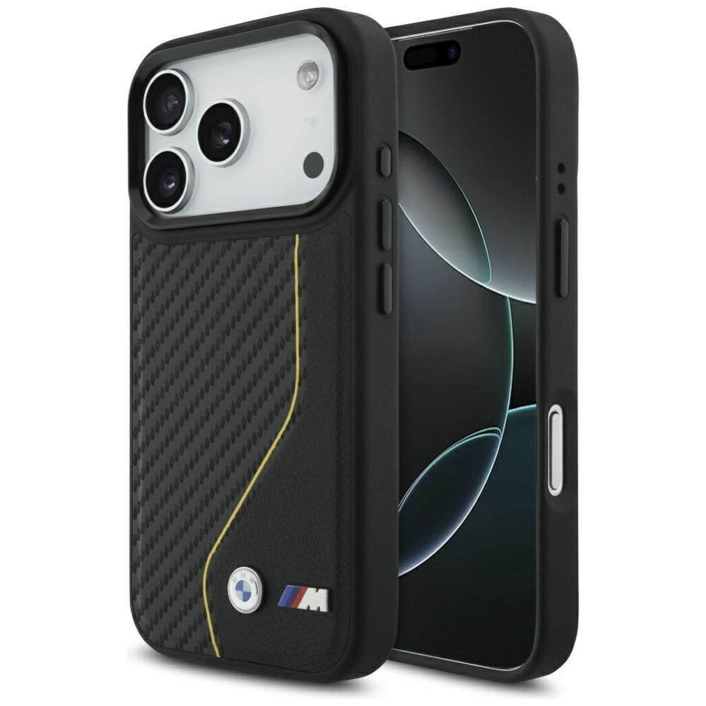 Другие товары BMW BMW M Carbon Line & Logo MagSafe Case for iPhone 17 Pro - Yellow