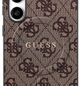 Other goods Guess  Guess 4G Ring Classic Logo MagSafe case for Samsung Galaxy S25 FE - brown 