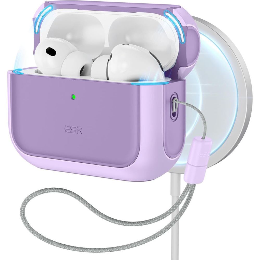 Muud kaubad ESR ESR Orbit Halolock MagSafe case for AirPods Pro - purple