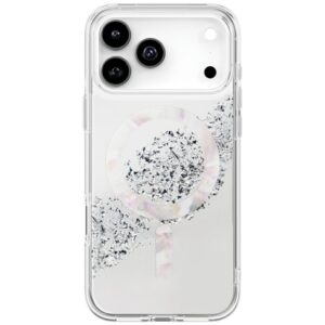 Kitos prekės UNIQ  Uniq Coehl Crystelle case for iPhone 17 Pro Max Magnetic Charging - silver 